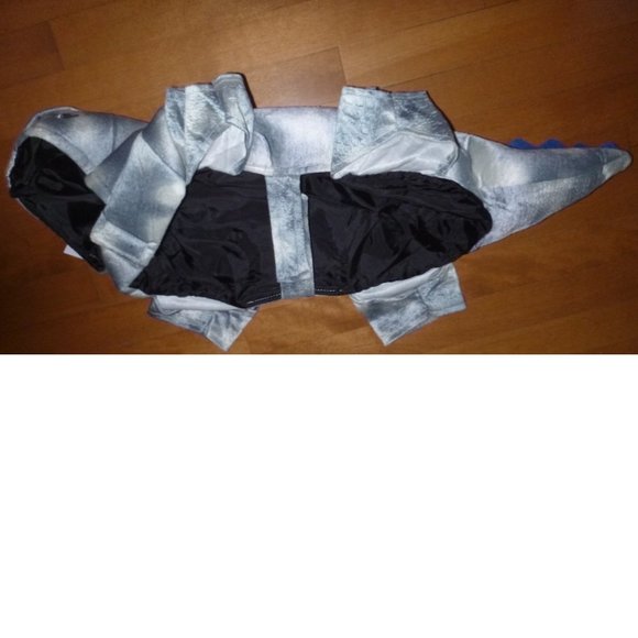 DOG COSTUME Dinosaur STEGASAURUS Halloween Dress Up Size  Large 24"-28" NWT - Picture 3 of 3